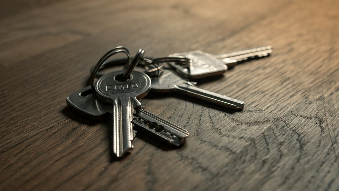 modern house keys