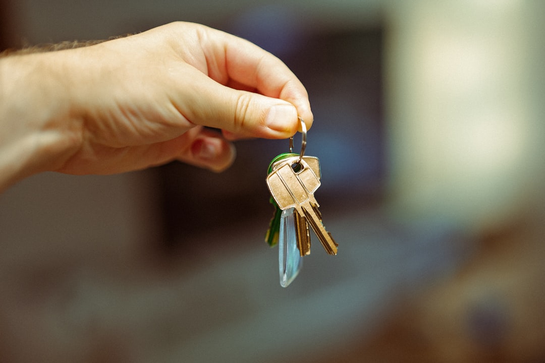 modern house keys