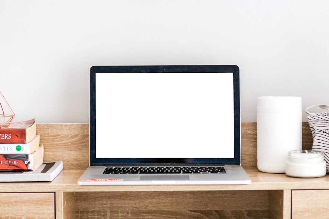 modern office laptop