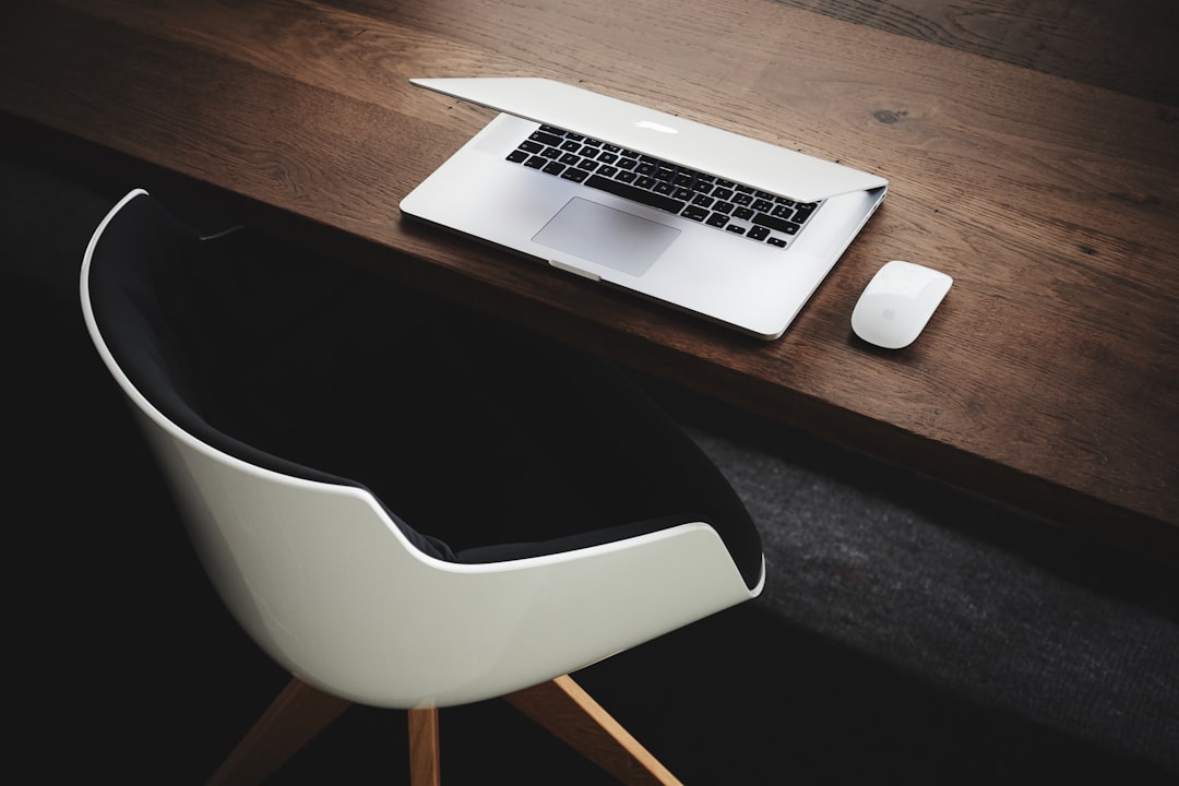 modern office laptop
